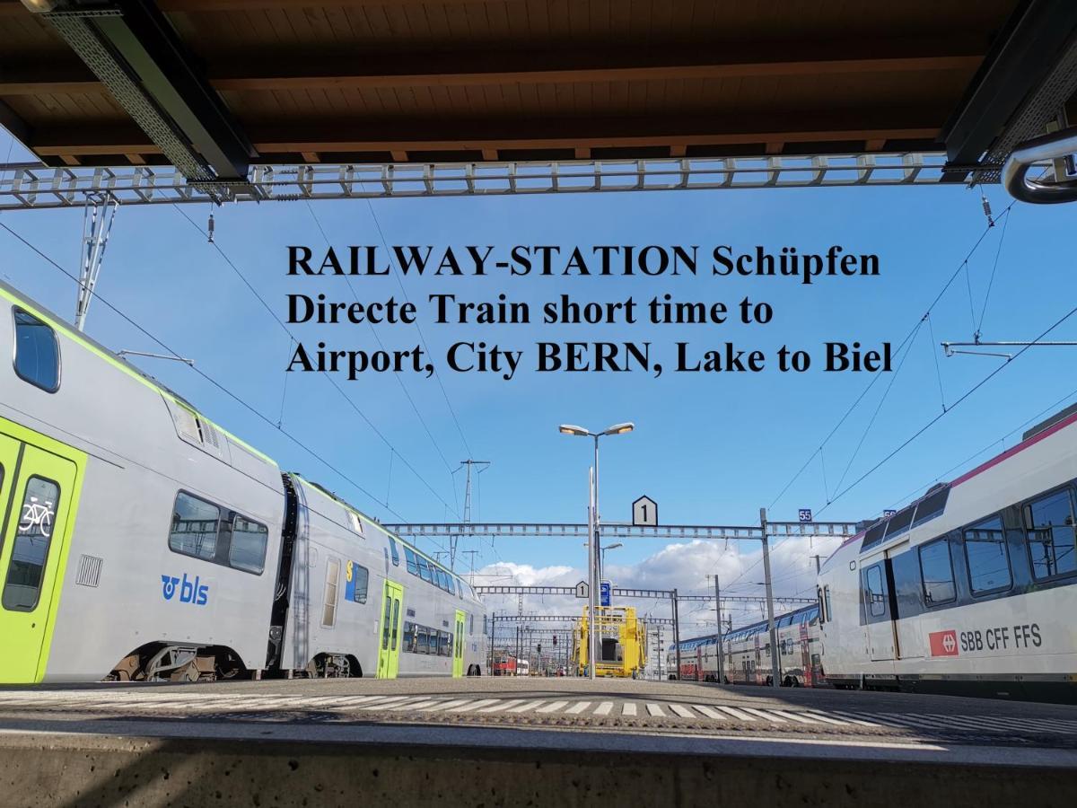 Boutique Hotel Bs16 Before Bern City Parking Gratis Schüpfen Εξωτερικό φωτογραφία